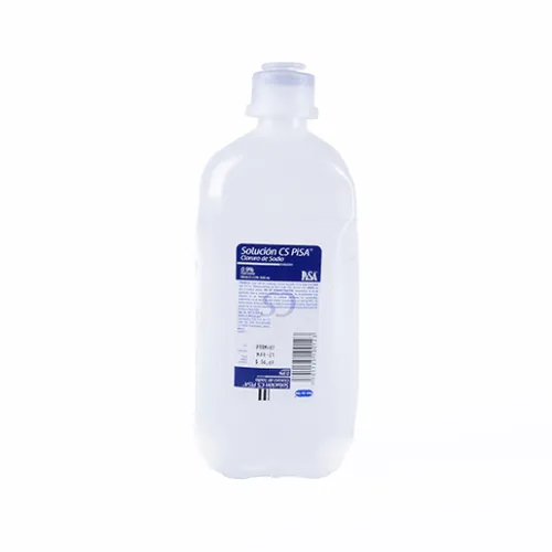  SOLUCIÓN INYECTABLE  CLORURO DE SODIO .9% mg 500mL