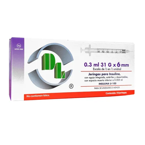 JERINGAS DL PARA INSULINA