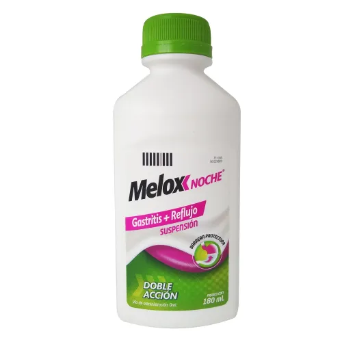 MELOX NOCHE CARBONATO DE MAGNESIO 2.8/3.5/1.5/5 mg 180 Mililitro
