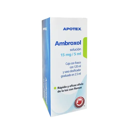 AMBROXOL 15 MG/5 ML 120 Mililitros