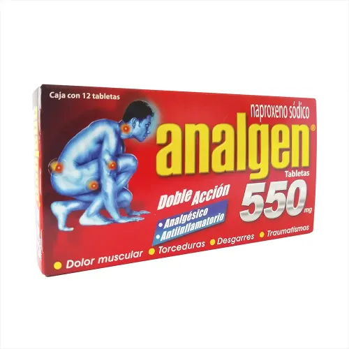 ANALGEN 550 mg 12 Tableta(s)