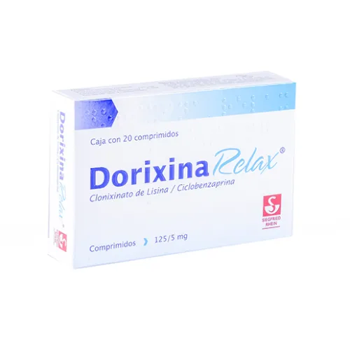 DORIXINA RELAX 125/5 mg 20 Comprimido(s)