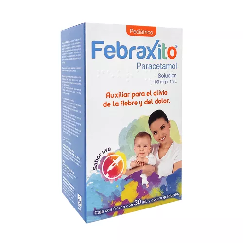 FEBRAXITO PARACETAMOL INF 100 MG/1 ML  30ML