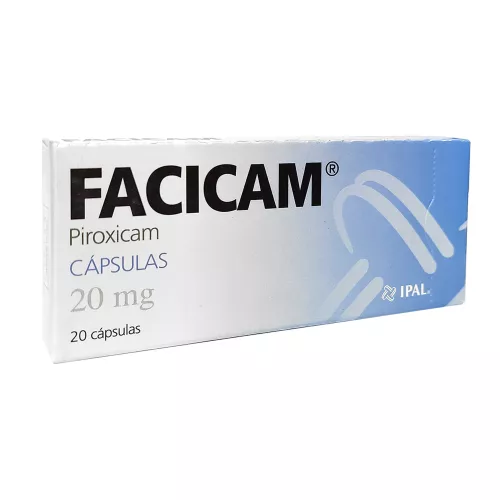 FACICAM 20 mg 20 Cápsula(s)