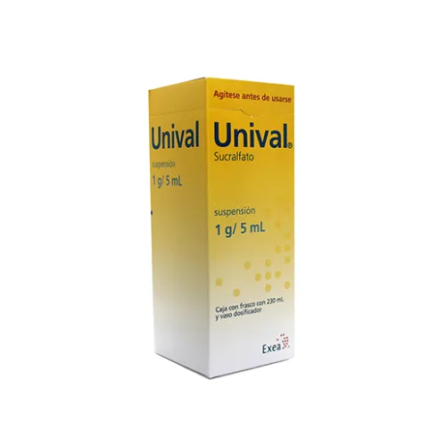 UNIVAL SUSPENCION 1 g/5 ml 230 Mililitro