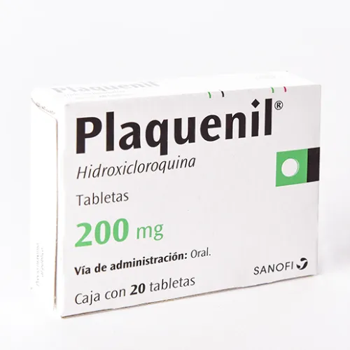 PLAQUENIL 200 mg 20 Tableta(s)