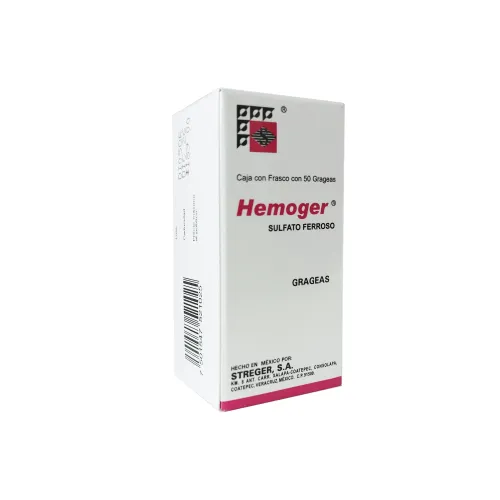 HEMOGER 60 mg 50 Grageas