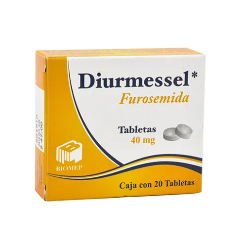 DIURMESSEL 40 mg 20 Tableta(s)