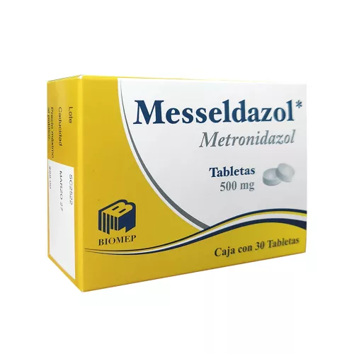 MESSELDAZOL 500 mg 30 Tableta(s)