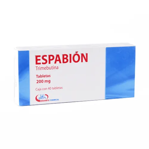 ESPABION TRIMEBUTINA 200 mg 40 Tabletas