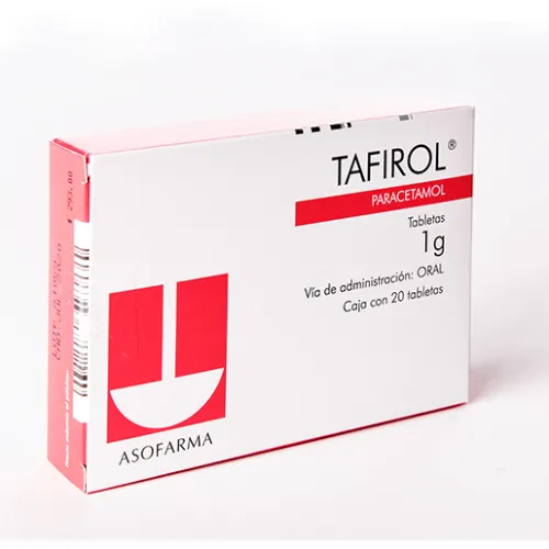 TAFIROL 1 g 20 Tableta(s)