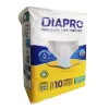 DIAPRO CONFORT MANZANILLA AD GRANDE 10 Pañales miniatura 1