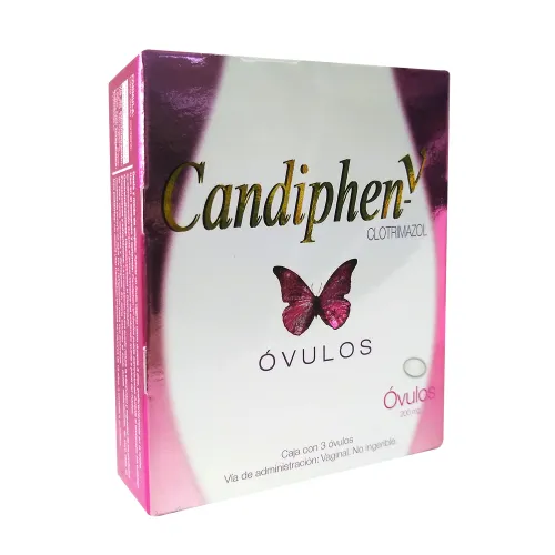 CANDIPHEN-V 200 mg 3 Óvulo