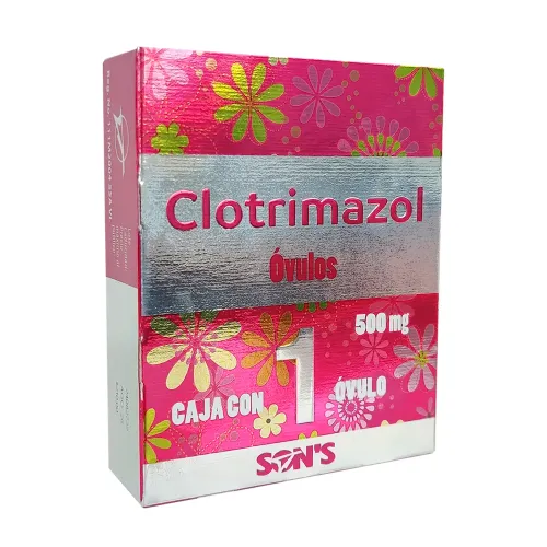 CLOTRIMAZOL 500 mg 1 Óvulo