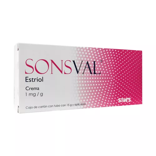 SONSVAL ESTRIOL 1gr CREMA TUBO APLICADOR 15mg