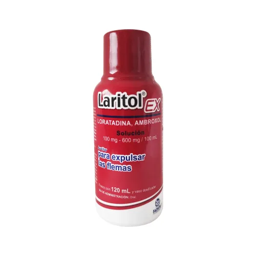 LARITOL EX SOL 600/100 mg 120 Mililitros