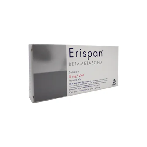 ERISPAN 8 mg/ 2 ml 1 Jeringa