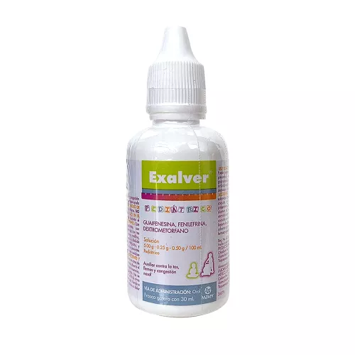 EXALVER PEDIATRICO SOLUCIÓN 30Ml