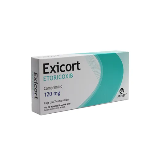 EXICORT 120 mg 7 Comprimido(s)