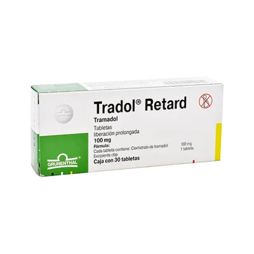 TRADOL RETARD 100 mg 30 Tableta(s)