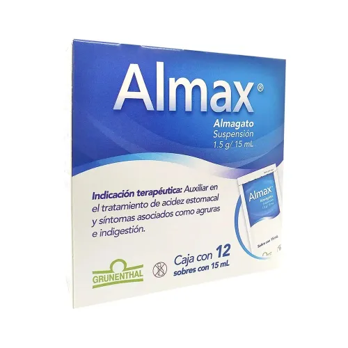 ALMAX 15 mg 12 Sobre(s)