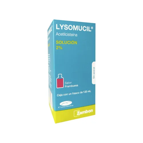 LYSOMUCIL FRAMBUESA 2 % 120 Mililitro