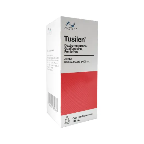 TUSILEN 0.300/ 2.4/ 0.050 g/ 100ml 118 Mililitros