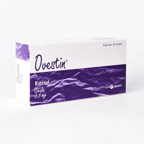OVESTIN 0.5 mg 15 Óvulo