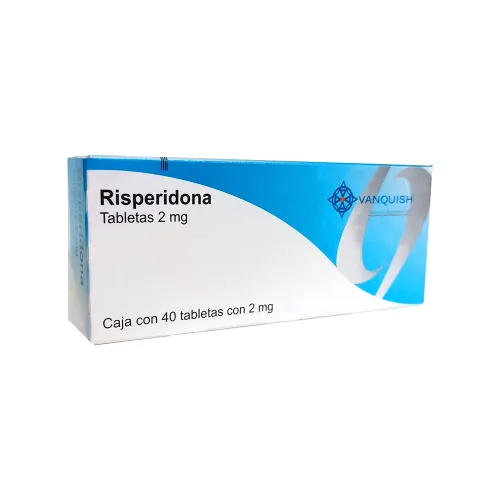 RISPERIDONA 2 mg 40 Tableta(s)