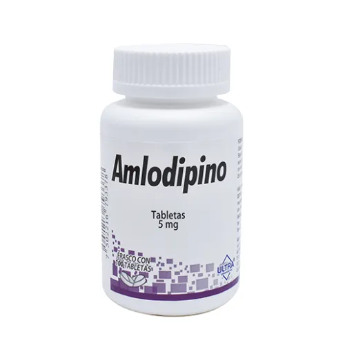 AMLODIPINO 5 mg 100 Tableta(s) ULTRA
