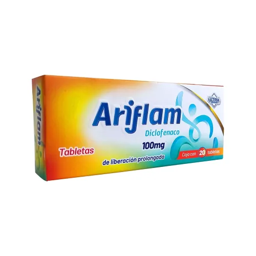 ARIFLAM 100 mg 20 Grageas