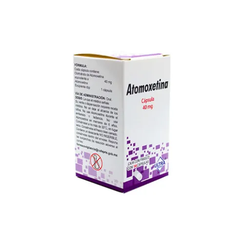 ATOMOXETINA 40 mg 14 Cápsula(s) Ultra