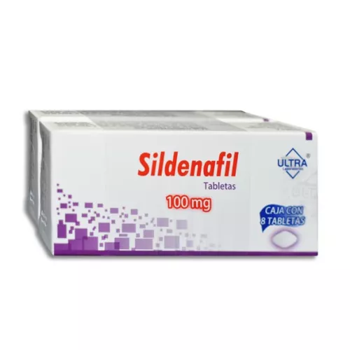 SILDENAFIL 100 MG 2X1 C/8