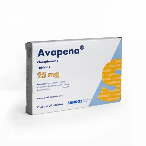 AVAPENA 25 mg 20 Tableta(s)