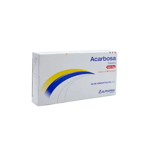 ACARBOSA 100 mg 30 Tableta(s)