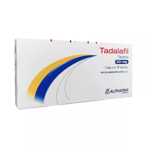 TADALAFIL 20 MG 1 TABLETA