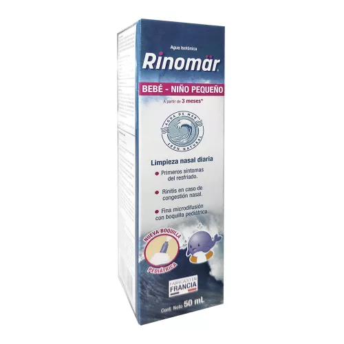 RINOMAR AGUA DE MAR BEBE-NIÑO PEQUEÑO 50 ML