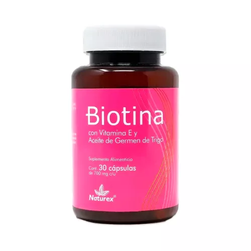 BIOTINA 700MG C/30 CAP