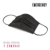 CUBREBOCAS EMERGENCY NEGRO miniatura 2