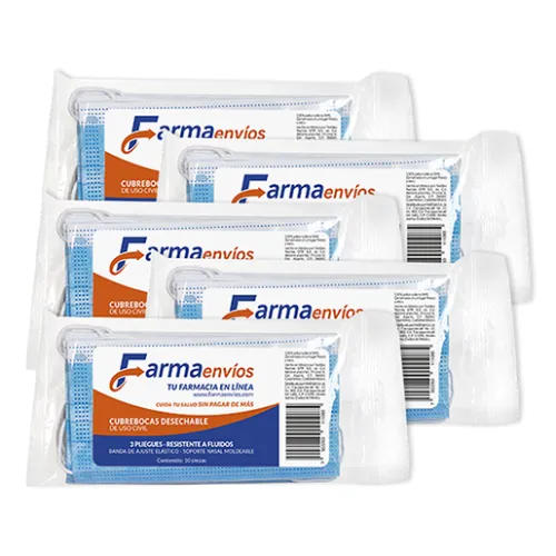 FARMAENVIOS 5 PAQ. DE 10 PZS