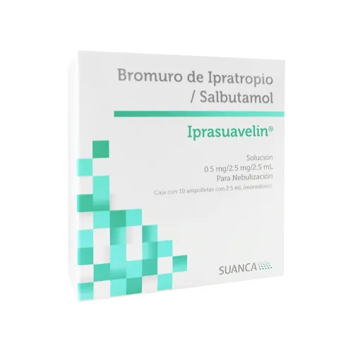 IPRASUAVELIN 0.5/2.5 mg/2.5 ml 10 Ampolleta
