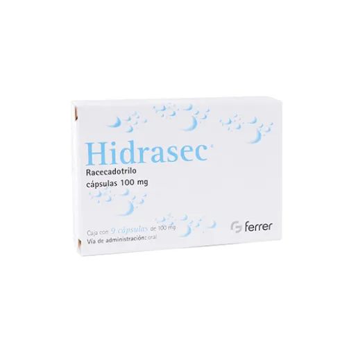 HIDRASEC ADLT 100 mg 9 Cápsula(s)