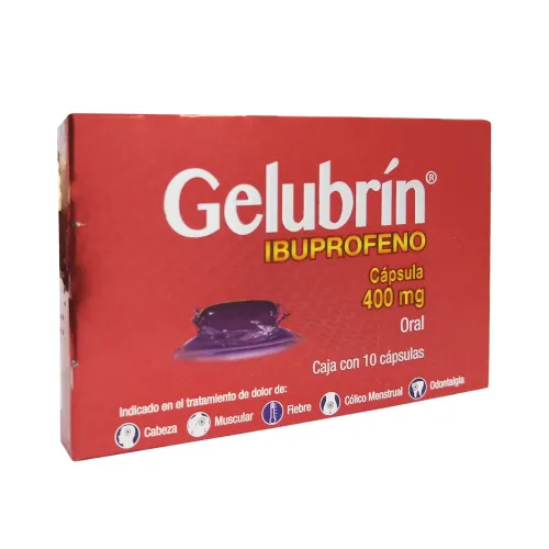 GELUBRIN 400 mg 10 Cápsula(s)