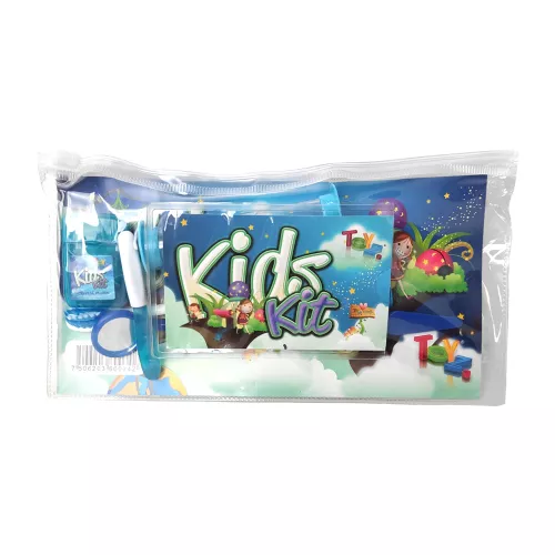KIT CEPILLADO DENTAL KIDS BLUE 