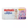 HUGGIES ULTRA CONFORT NIÑA E5 C/40 PAÑALES miniatura 2