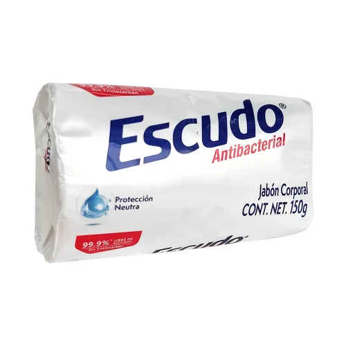 JABON ESCUDO BLANCO PROTECCION NEUTRO 150 G - 1 Pieza
