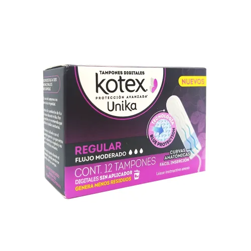 TAMPONES KOTEX UNIKA