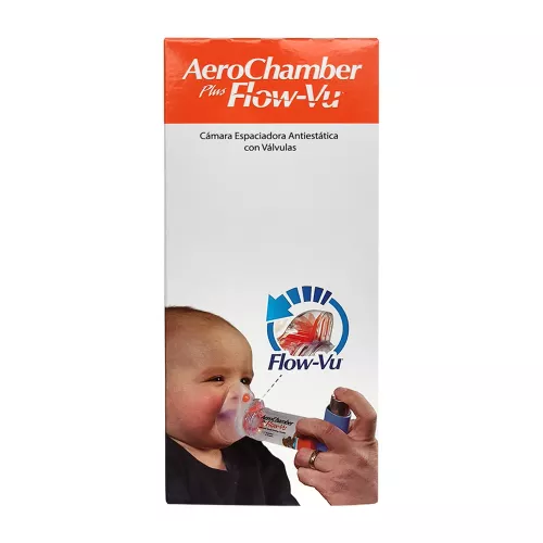 AEROCHAMBER PLUS FLOW-VU LACTANTE - 1 Pieza