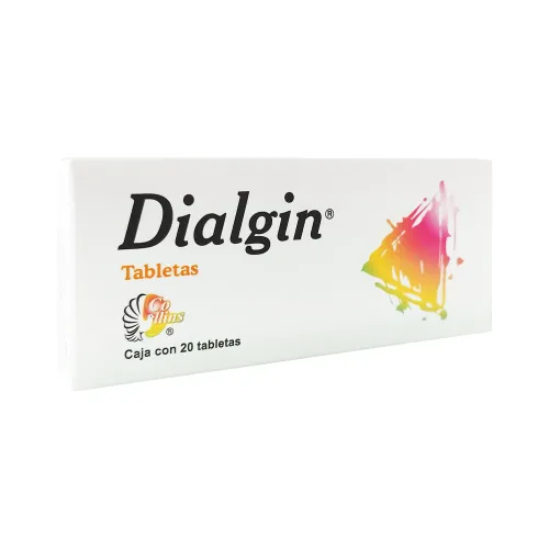 DIALGIN 200/200/50/2 mg 20 Tableta(s)