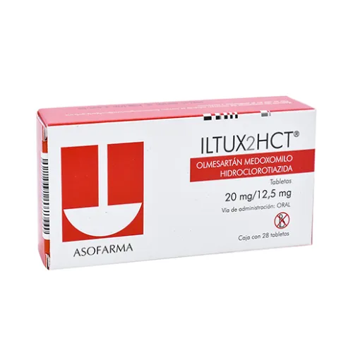 ILTUX2HCT 12.5/20 mg 28 Tableta(s)